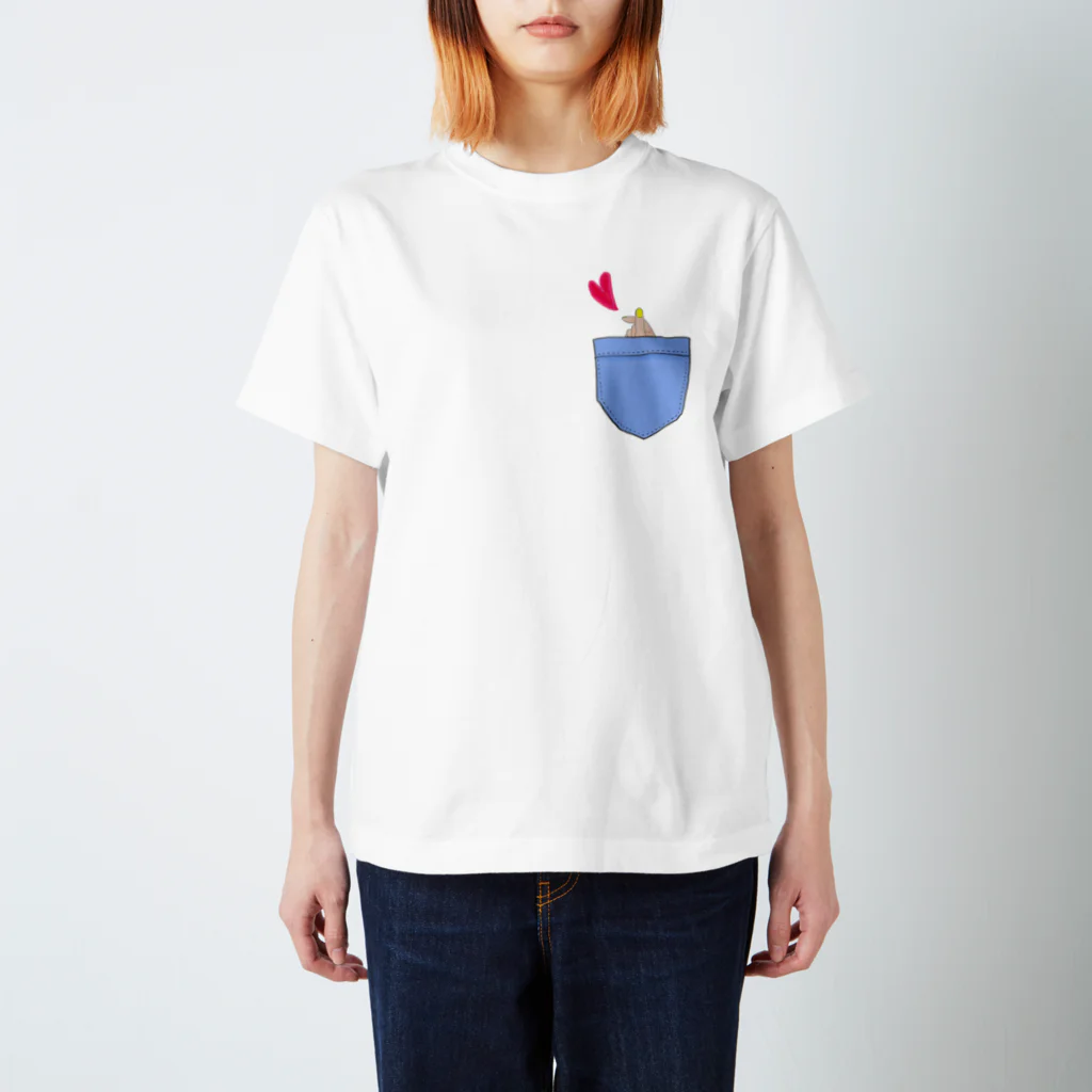 Coi_GalleryのポケットからキュンT Regular Fit T-Shirt