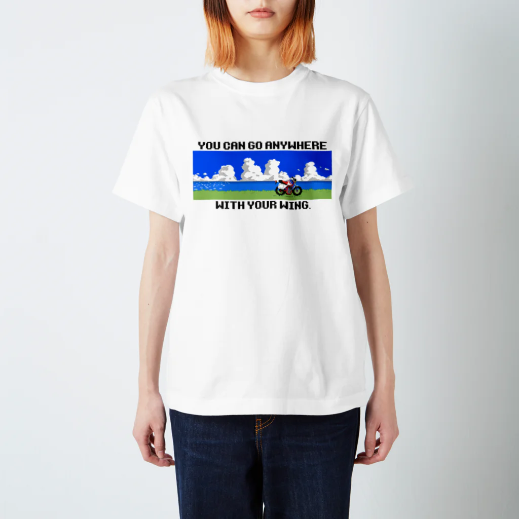 タキムラの入道雲とトラッカー スタンダードTシャツ