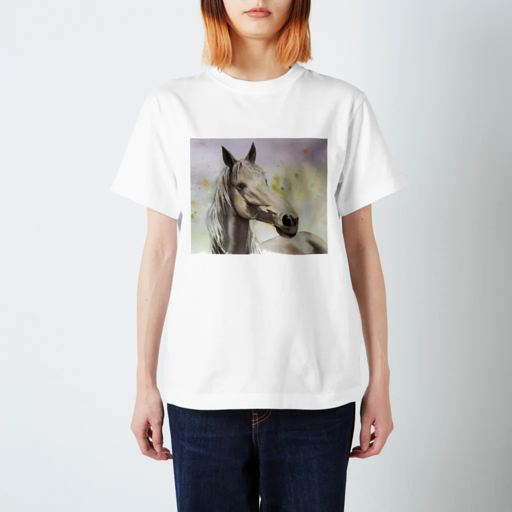 yayokoのDream Horse スクエア スタンダードTシャツ