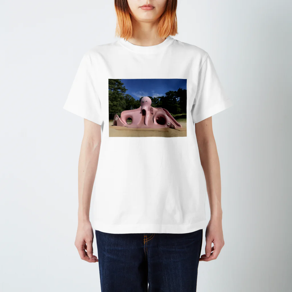 〇の公園のたこ スタンダードTシャツ