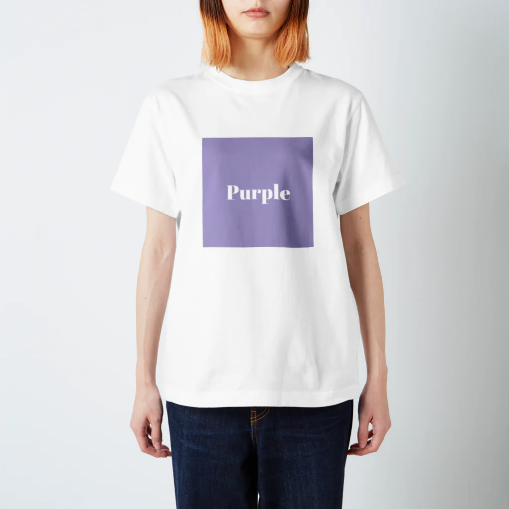 Purple好きと繋がりたいのPurple スタンダードTシャツ