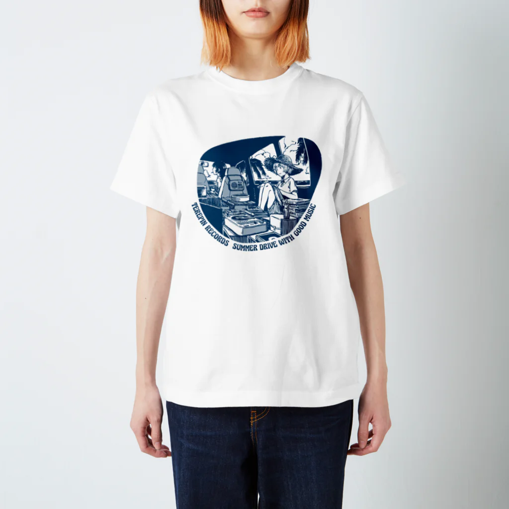 Kezuka RyoichiroのSUMMER DRIVE MUSIC スタンダードTシャツ