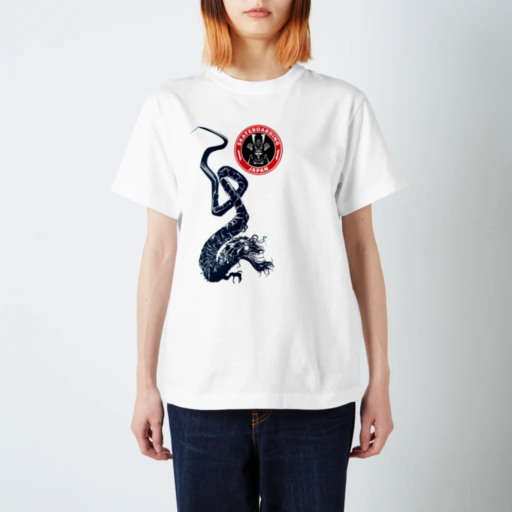 Skateboarding JapanのDragon Series スタンダードTシャツ