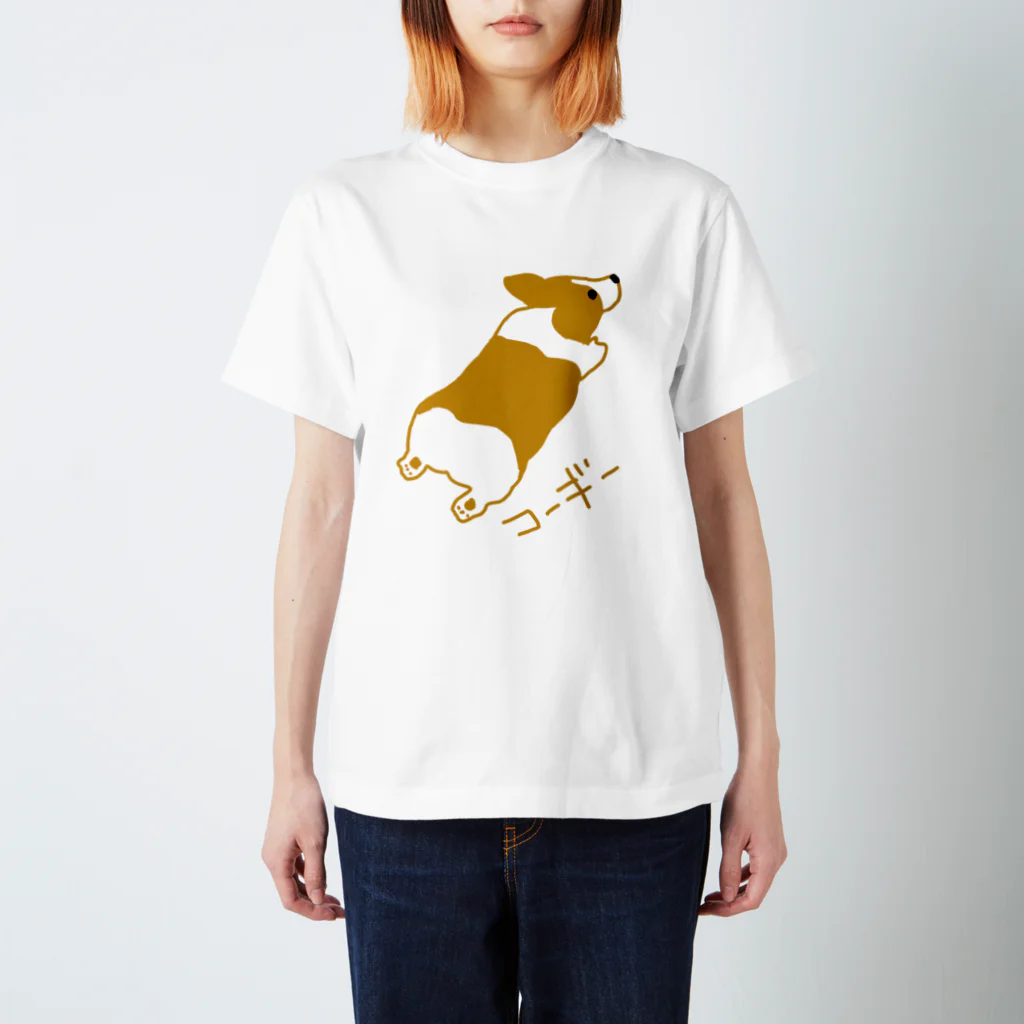 いきものや のの(本館)のコーギー スタンダードTシャツ