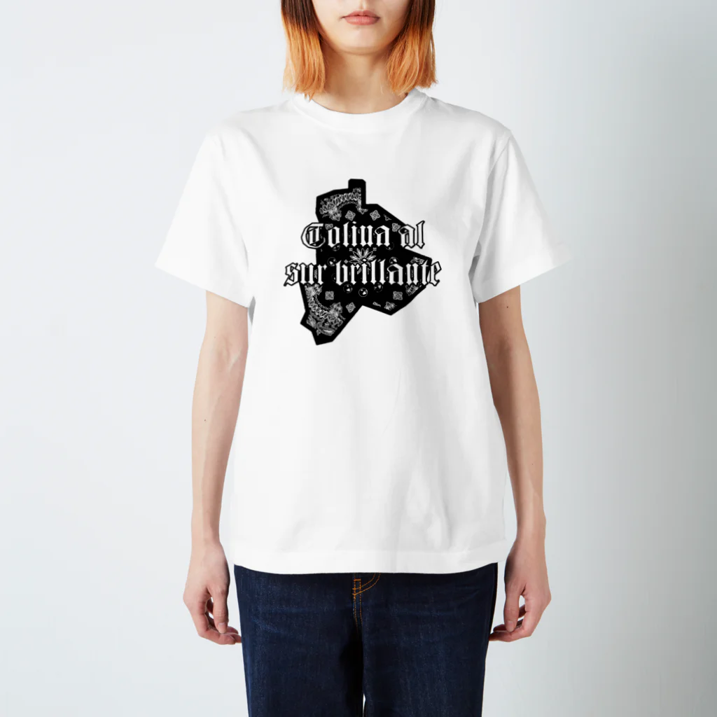 DRUNK SHREDDERのColina al sur brillante スタンダードTシャツ