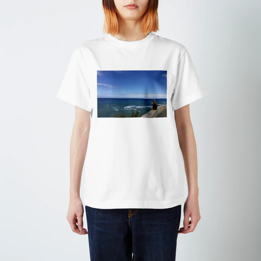 OPTIMISMのHawaiianフォトスリーブ スタンダードTシャツ