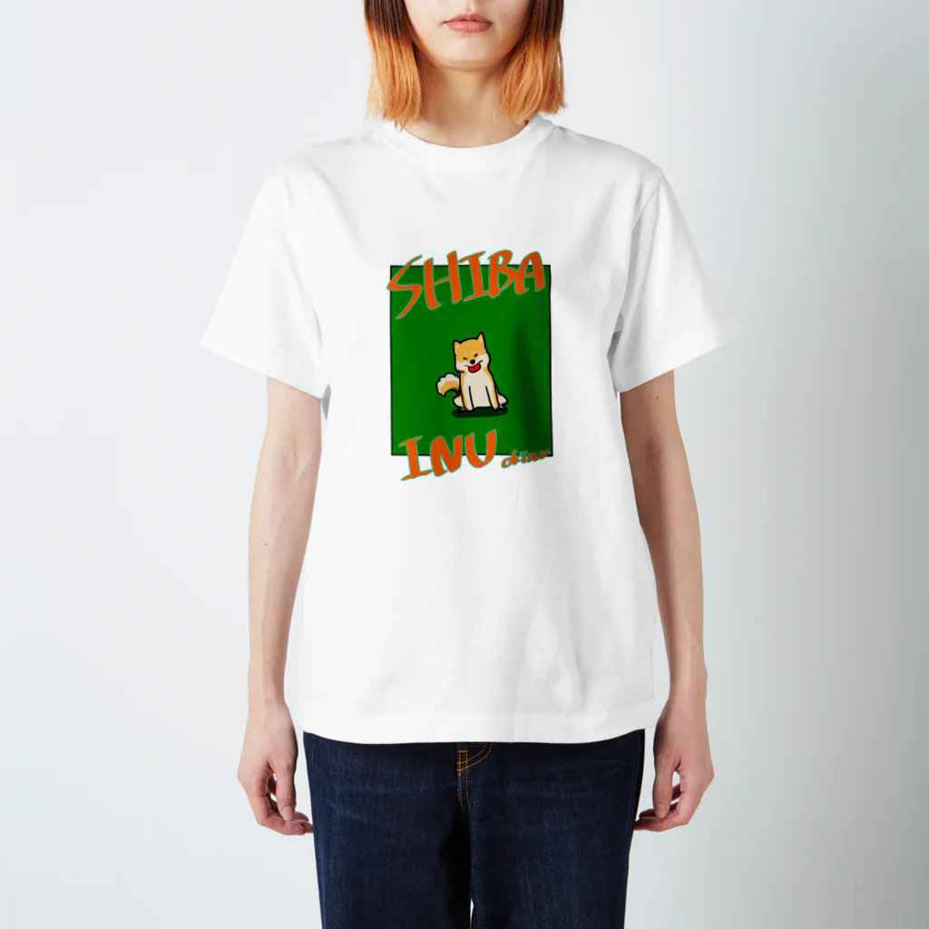 おきぬのお店のSHIBAINU スタンダードTシャツ