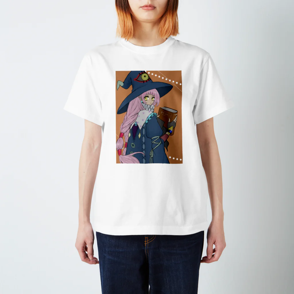 らぴすらずりの魔女っ子 スタンダードTシャツ