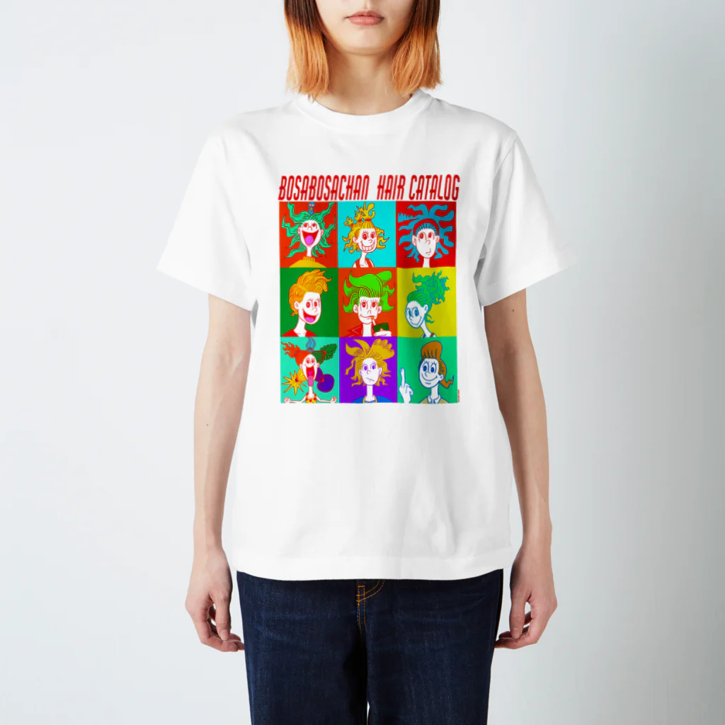 INASBY 髑髏毒郎のボサボサちゃんヘアカタログ Regular Fit T-Shirt