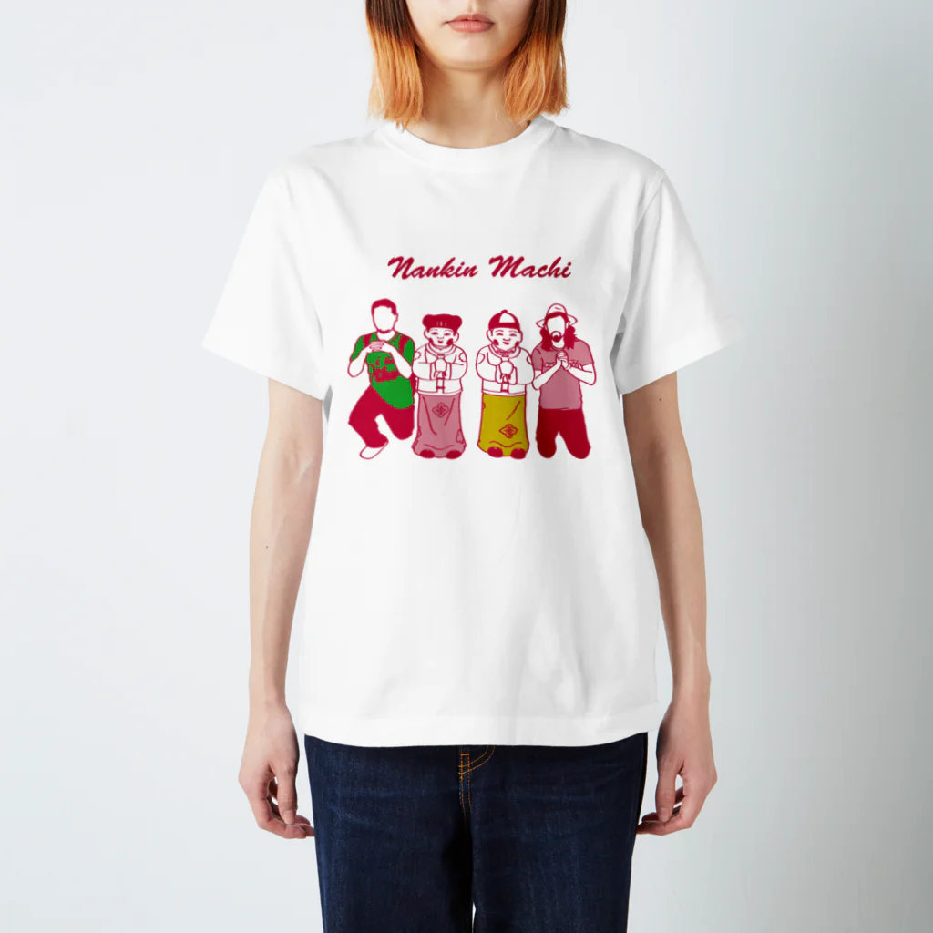 ★ Nippon Shop ★ by Maruko YamamotoのKobe no Omoide (南京町) Regular Fit T-Shirt