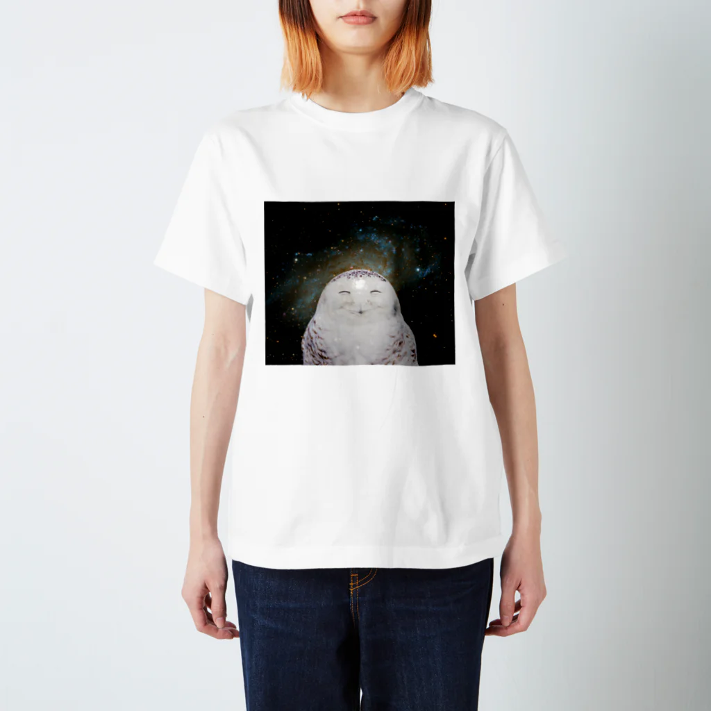 SpaceAnimal -スペースアニマル-の宇宙梟 スタンダードTシャツ