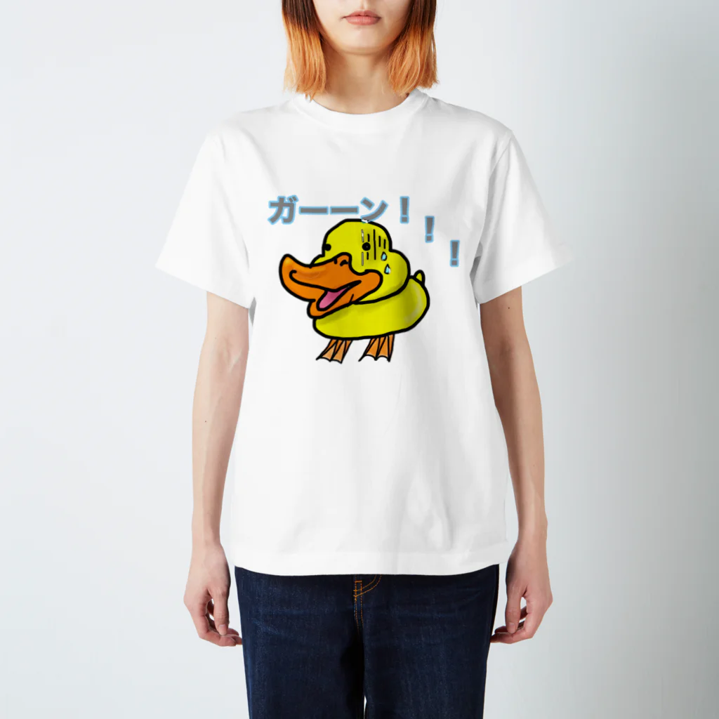 笑顔。笑顔。笑顔。のアヒルのさぶろう スタンダードTシャツ