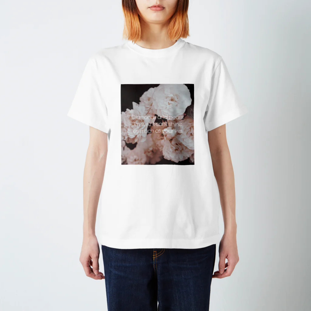 Oncidium  by minamisenaのCotton handkerchief Regular Fit T-Shirt
