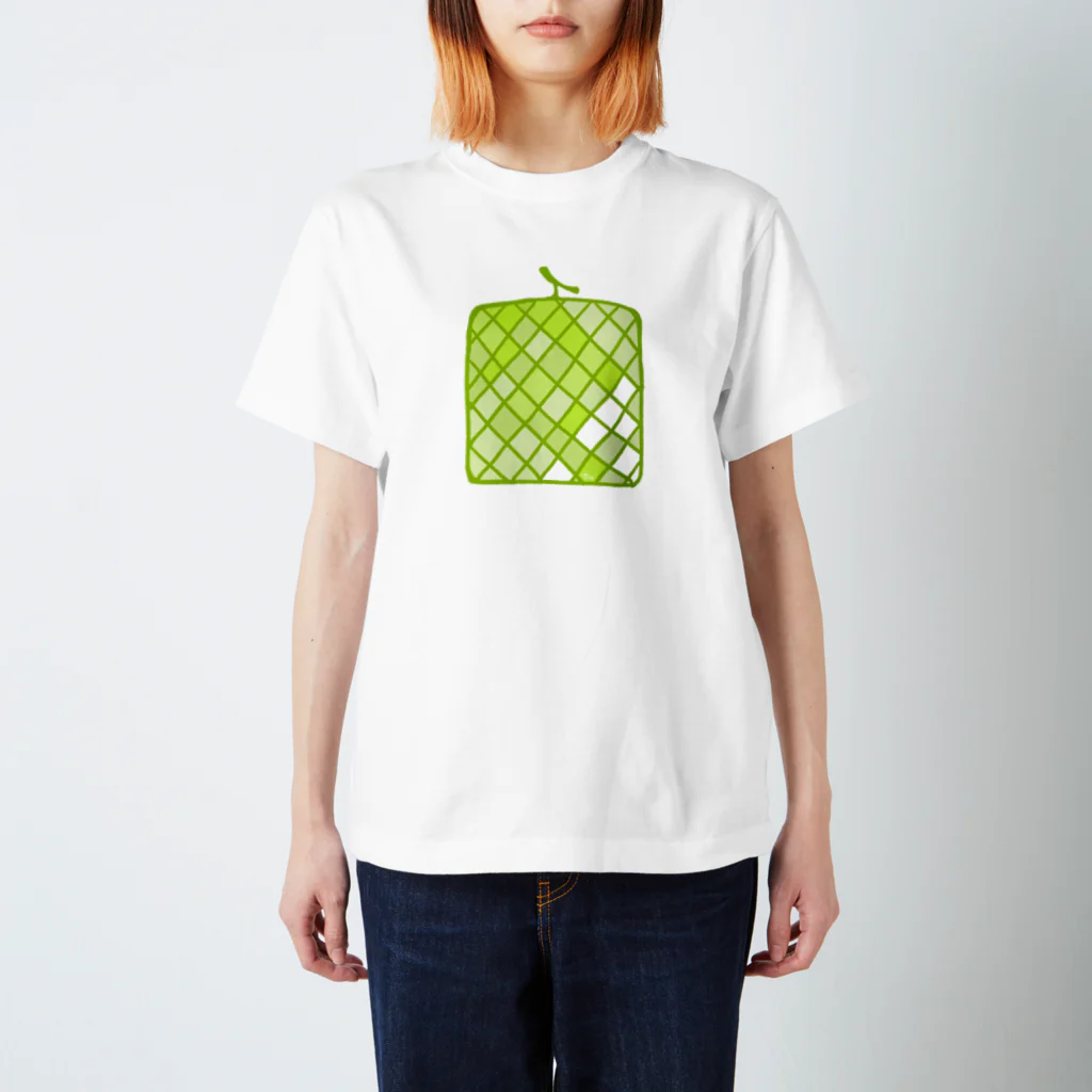 LEMON＊LEMON＊TETRAの四角いメロン スタンダードTシャツ