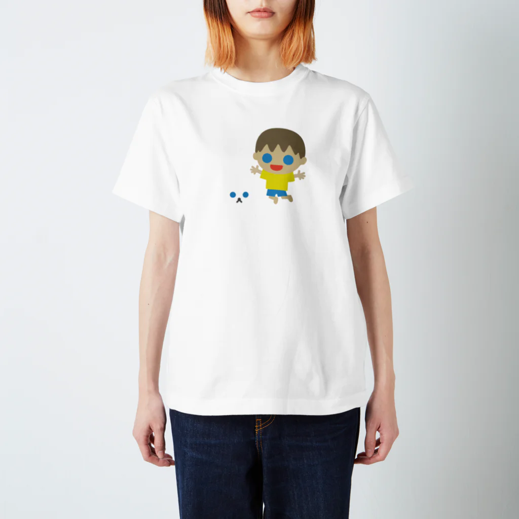 ゆきロゴのハチ公ジャンプ！ Regular Fit T-Shirt