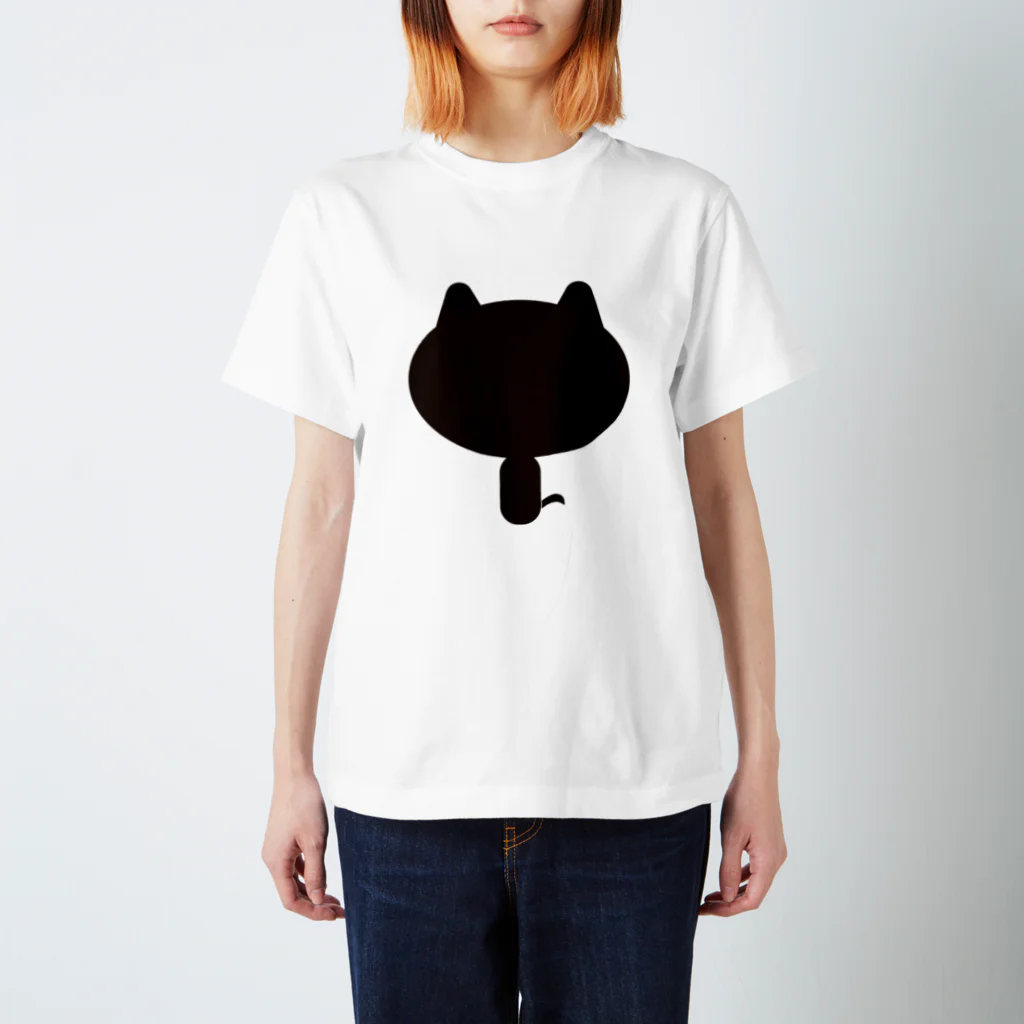 gatusの影猫 Regular Fit T-Shirt