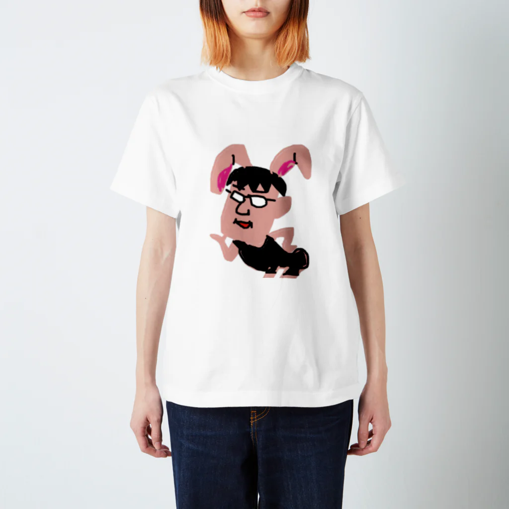 sedyin0210のうさ耳を着けたおじいちゃん Regular Fit T-Shirt