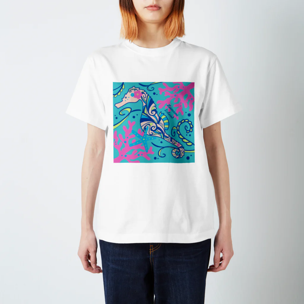 Aquagirl Zamami のZamami サマシードラゴン スタンダードTシャツ