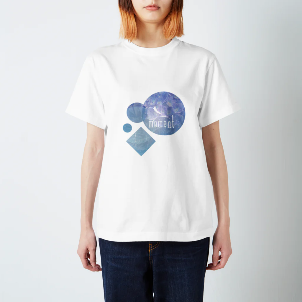 Untitled Main Contentsのajisai_A スタンダードTシャツ