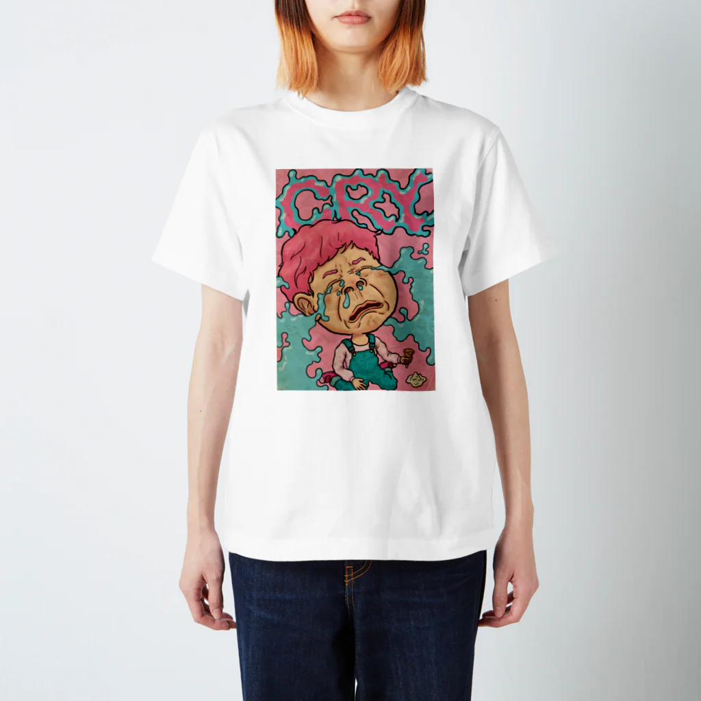 taisheeのCRY スタンダードTシャツ