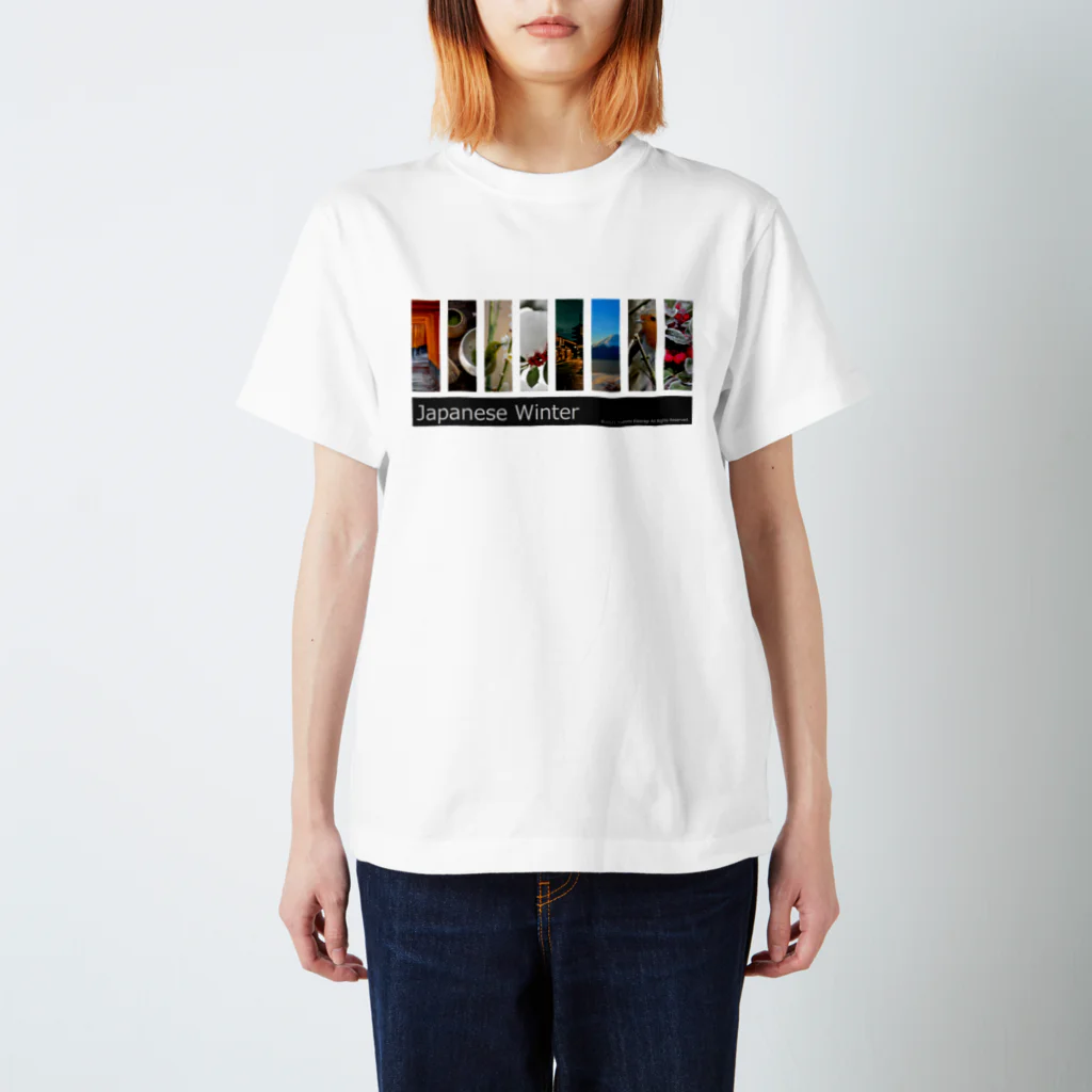 如月芳美の【四季シリーズ】日本の冬 スタンダードTシャツ