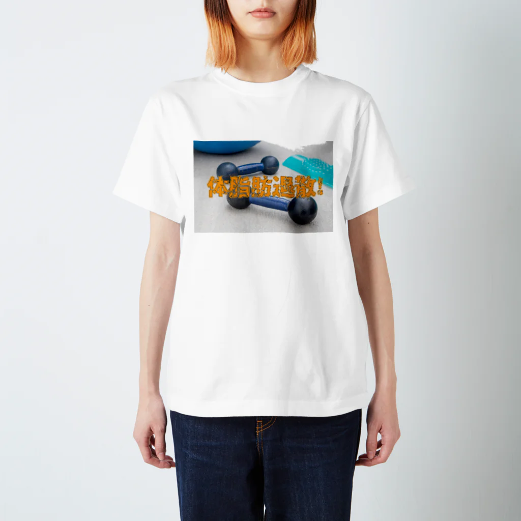 fotografinkatjaの体脂肪退散！ スタンダードTシャツ