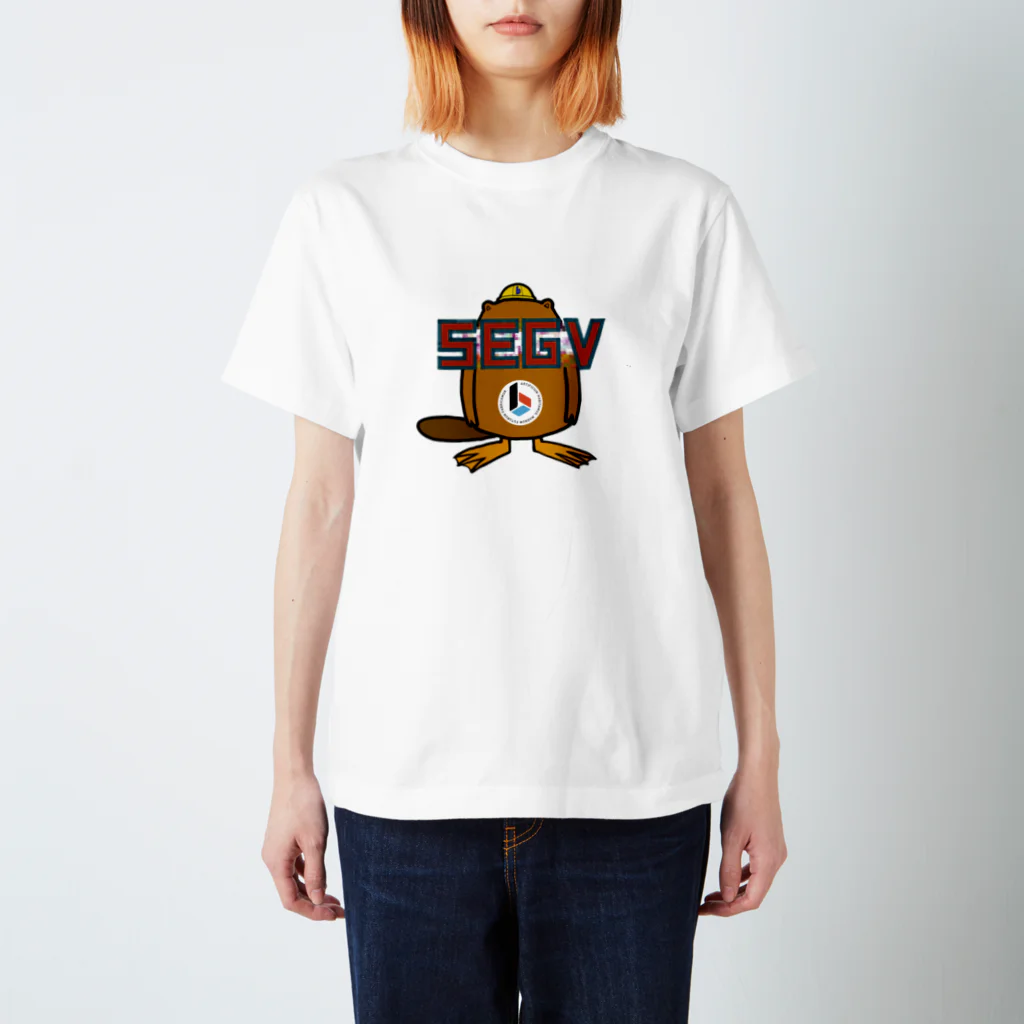 Daisuke Makiのビーコン君 SEGV スタンダードTシャツ