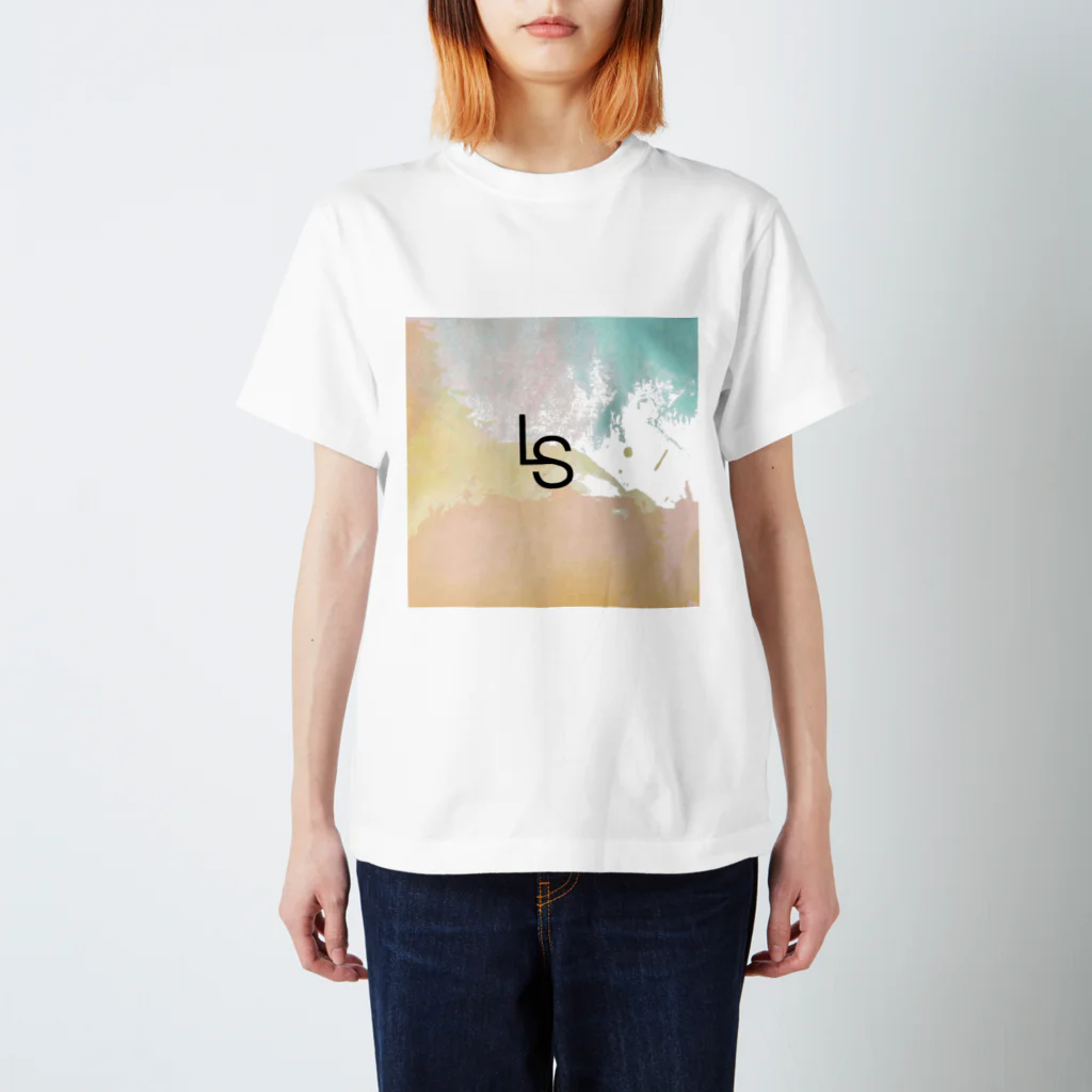 Ur. LSのLSロゴ入りTシャツ Regular Fit T-Shirt