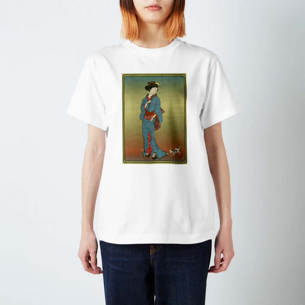 nidan-illustrationの"美人画" 1-#1 スタンダードTシャツ