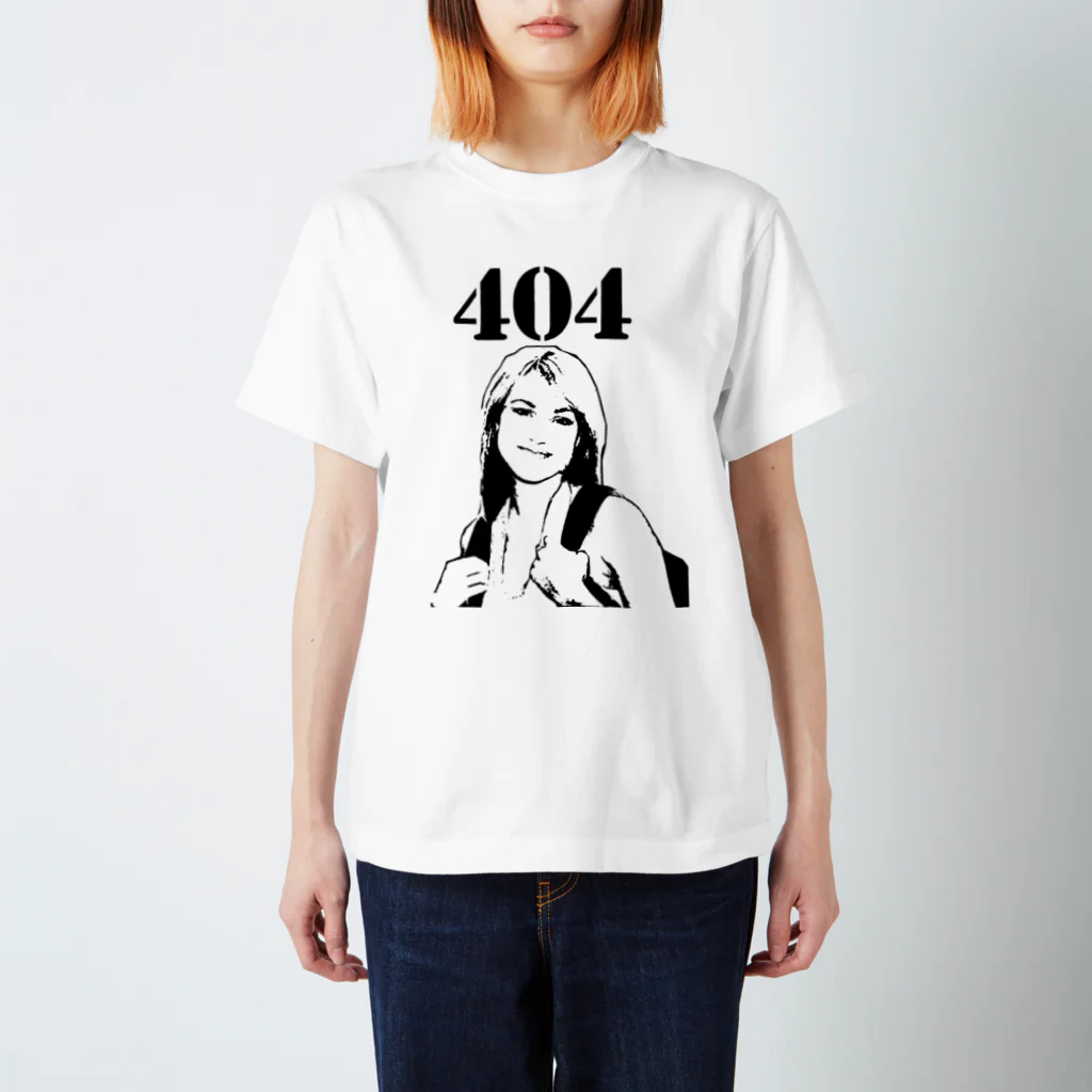 インターネット老人会作品展の404 parked domain girl スタンダードTシャツ