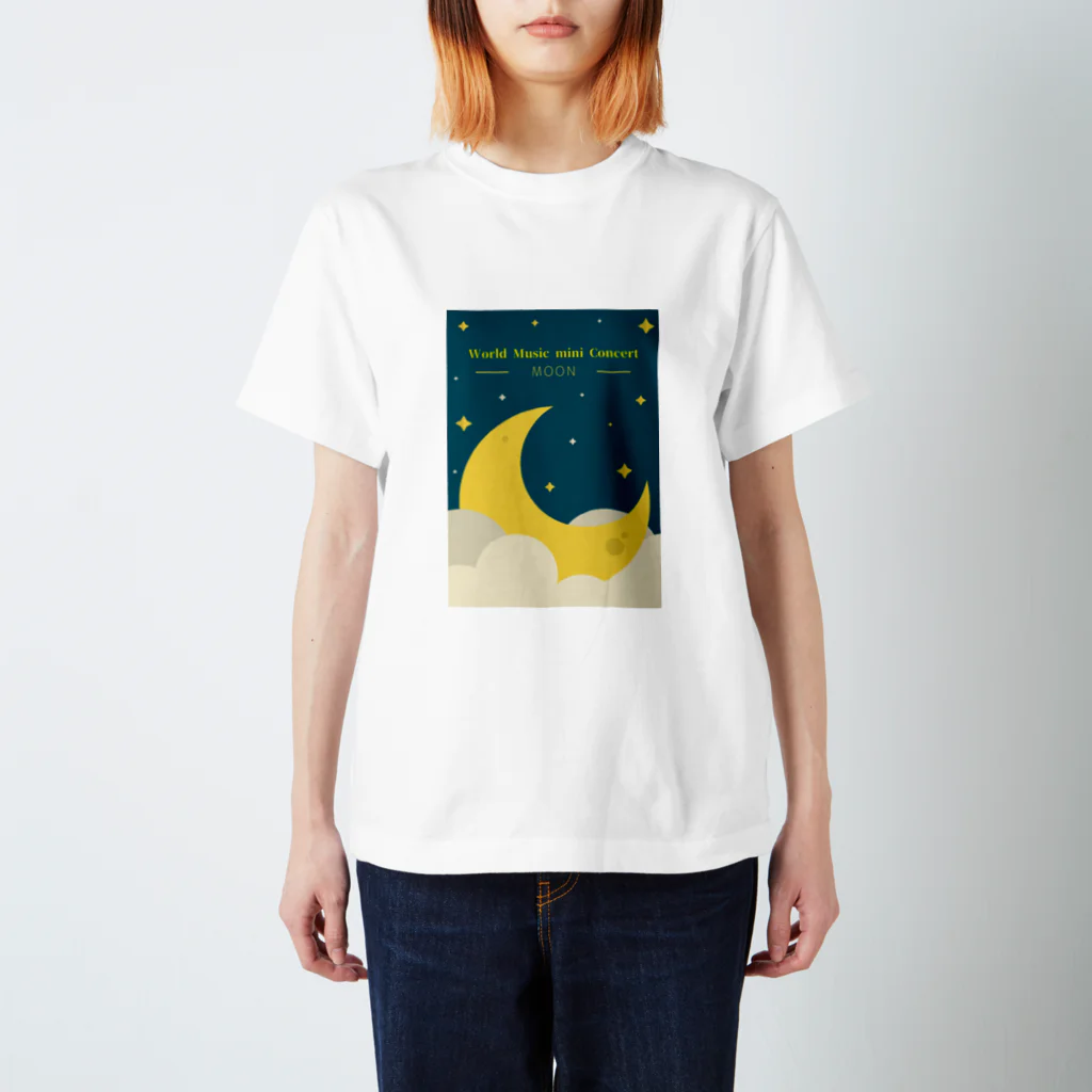 yumi81japanのMOON Regular Fit T-Shirt