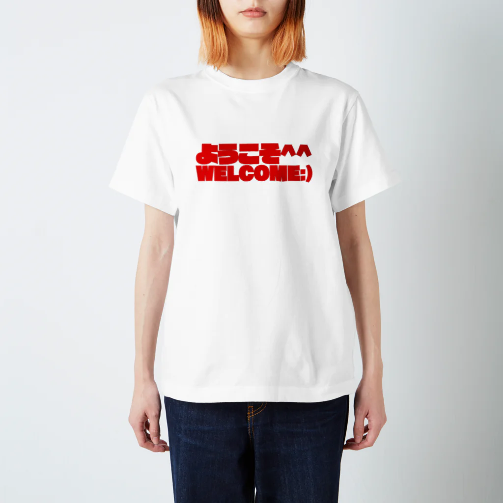 Yu1991_のようこそWELCOME Regular Fit T-Shirt