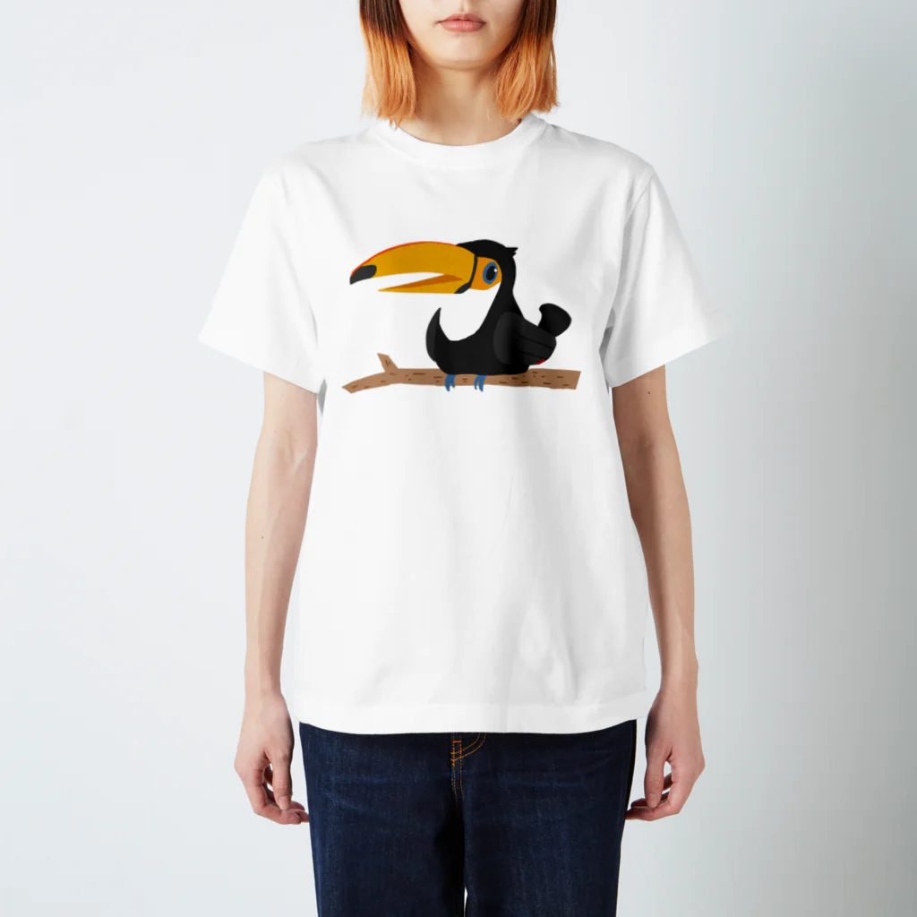 骨犬工房のオニオオハシ Regular Fit T-Shirt