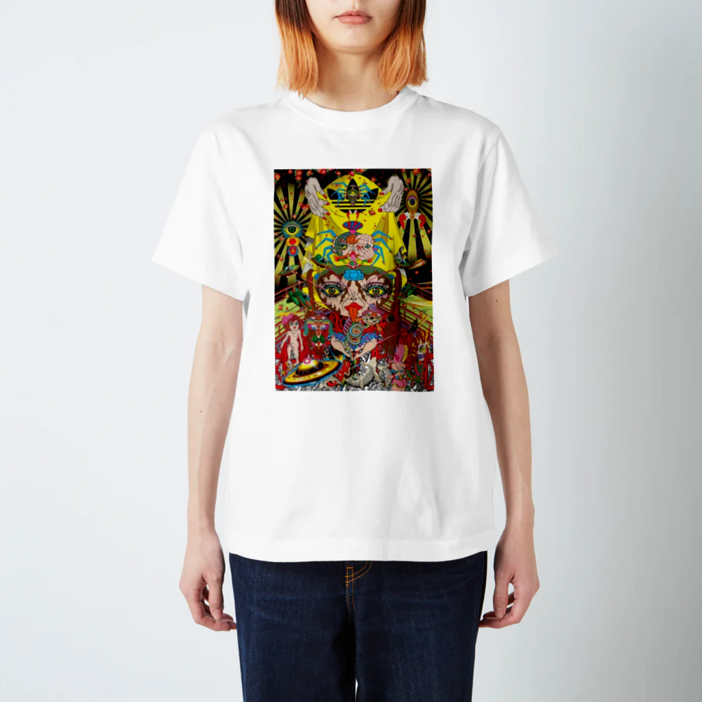 結城”のpsychedelic.2 サイケデリック スタンダードTシャツ