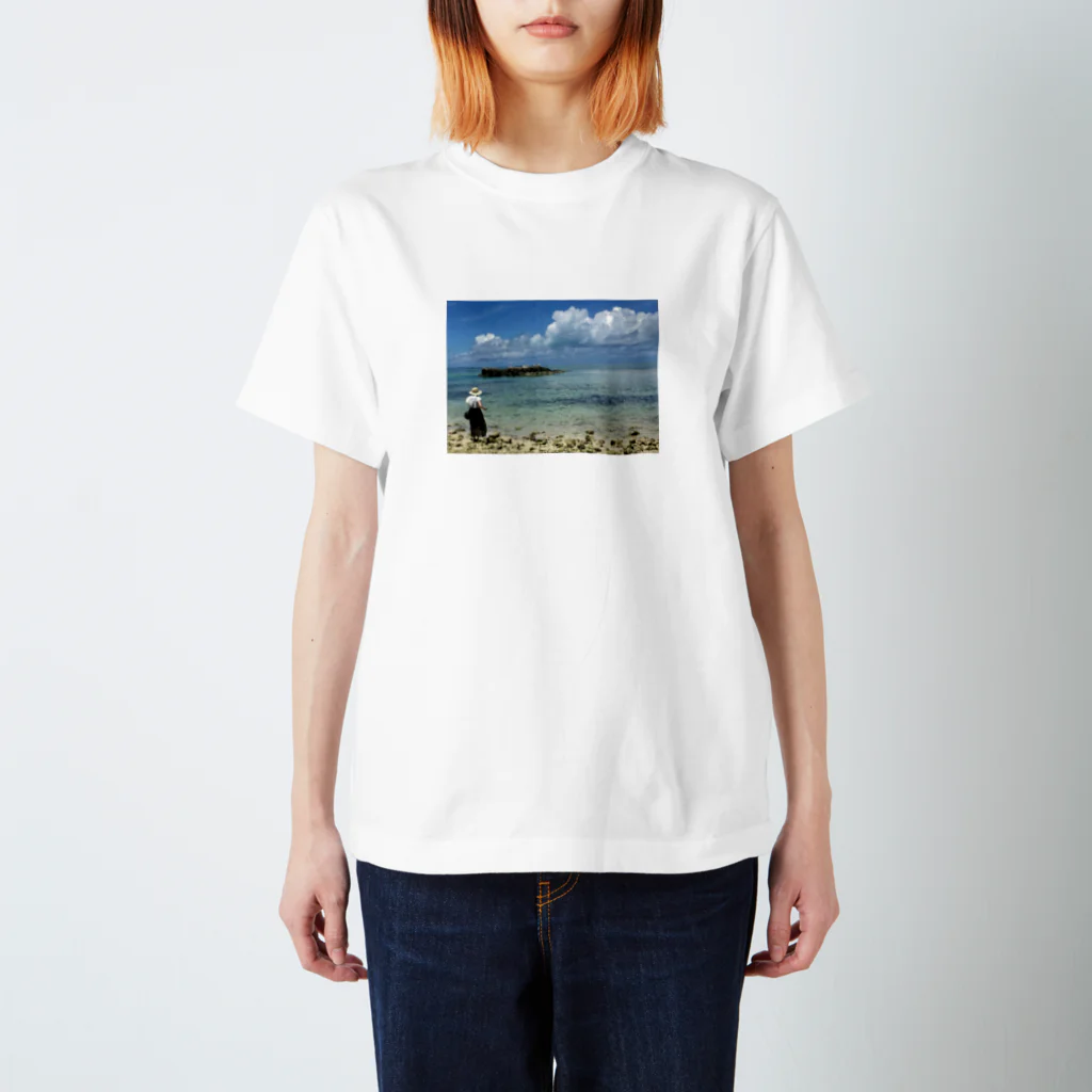 shibainunuの空と海 Regular Fit T-Shirt