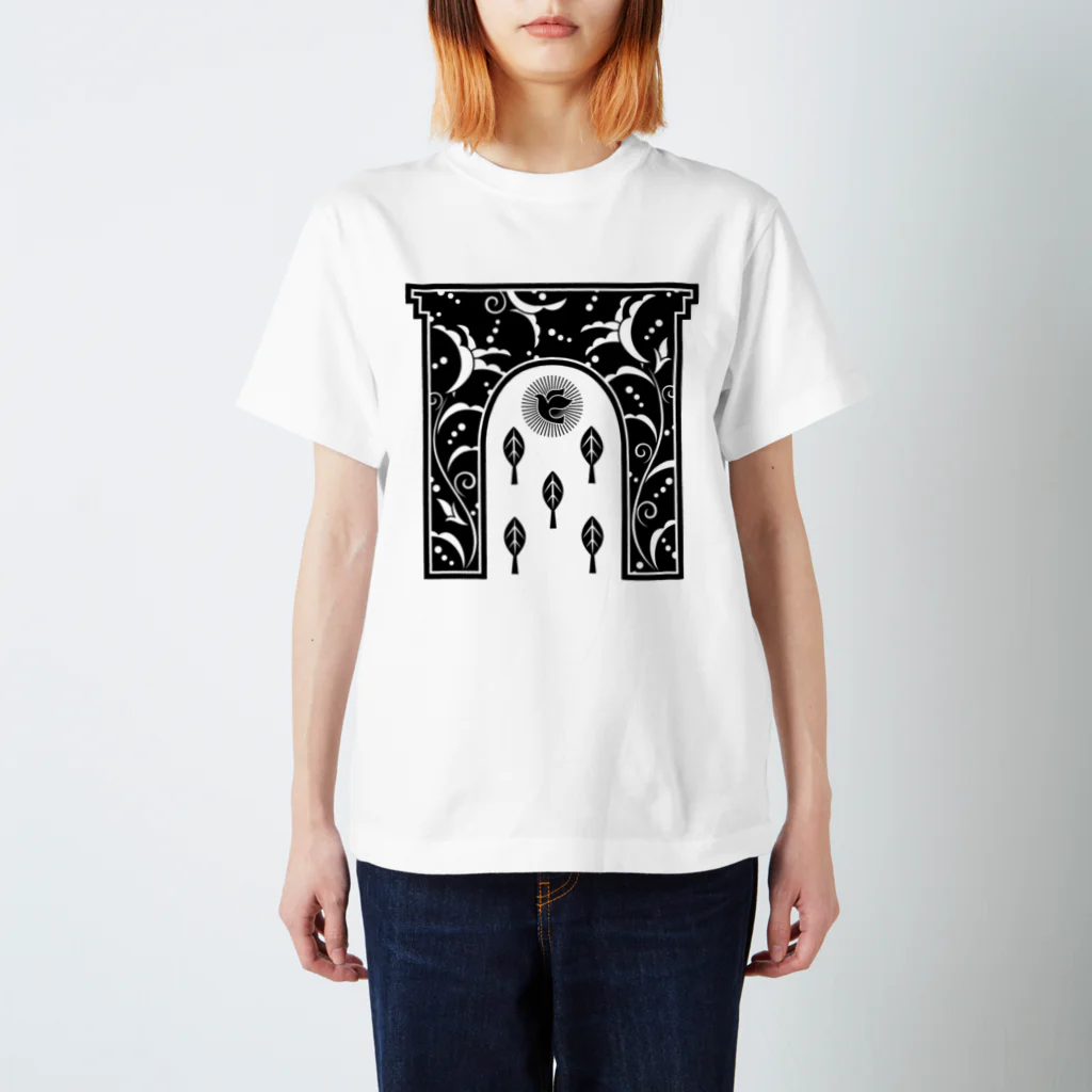 nori's monochroのアーチウェイ  スタンダードTシャツ