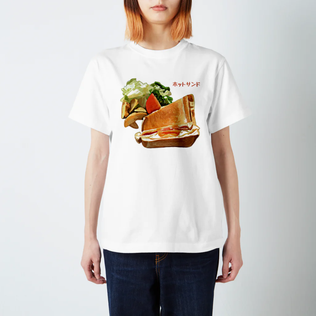 脂身通信Ｚのホットサンド スタンダードTシャツ