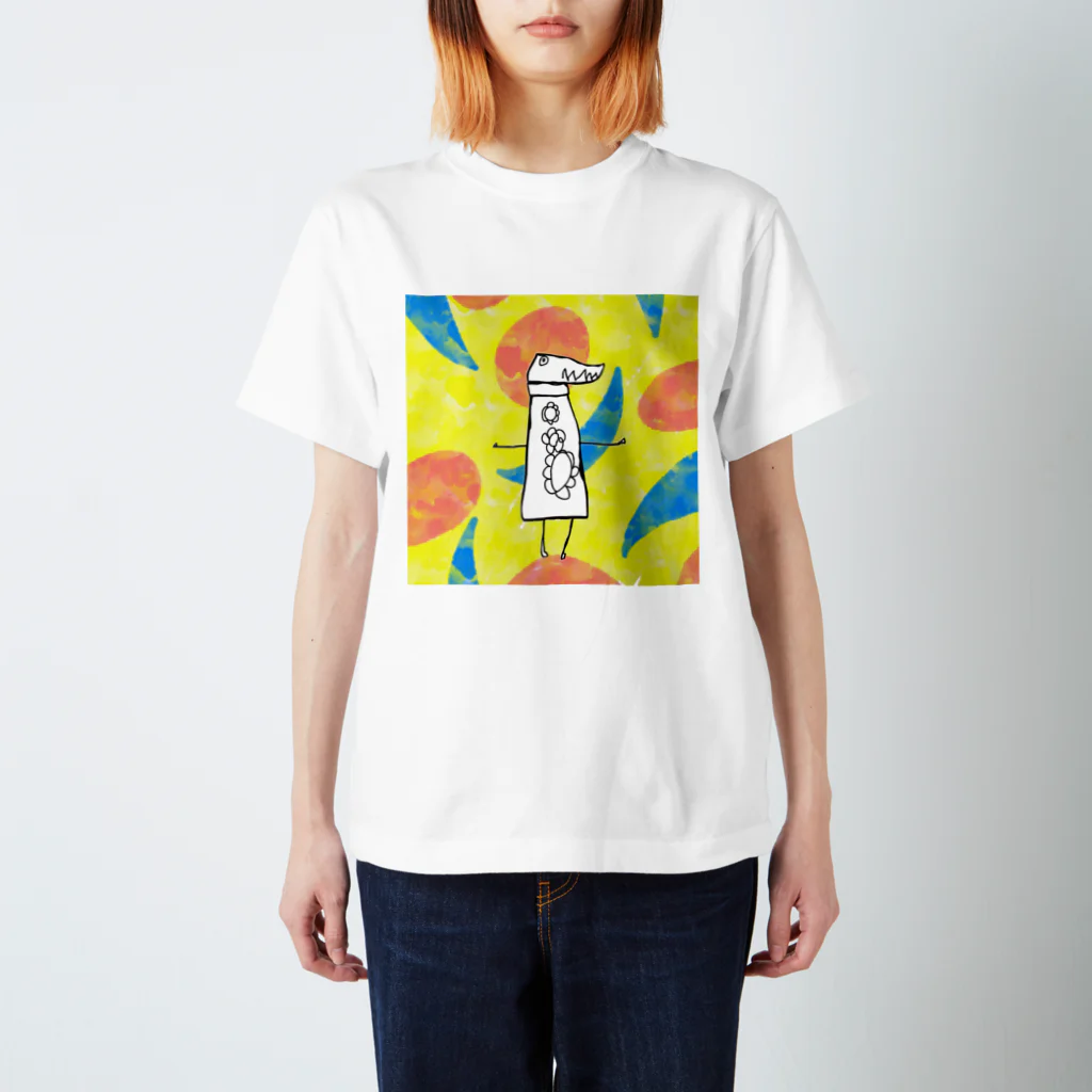 子どもの絵デザインのmayaさんちの絵 Regular Fit T-Shirt