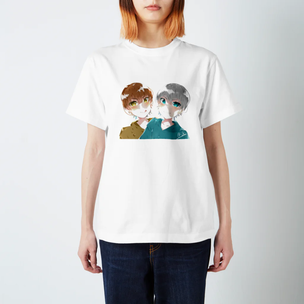 Londonの双子の子 Regular Fit T-Shirt