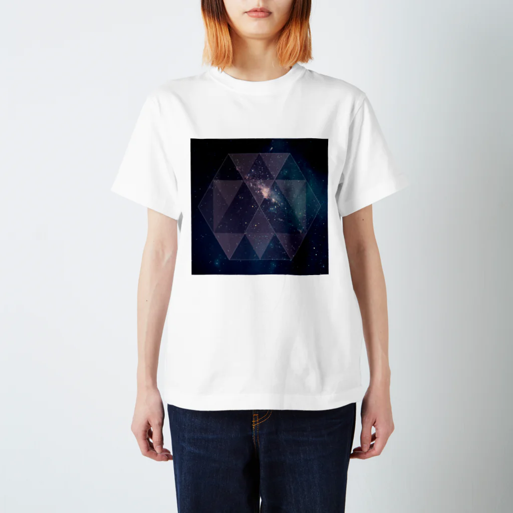 YükaCh!ka(ユカチカ)の宇宙-1 Regular Fit T-Shirt