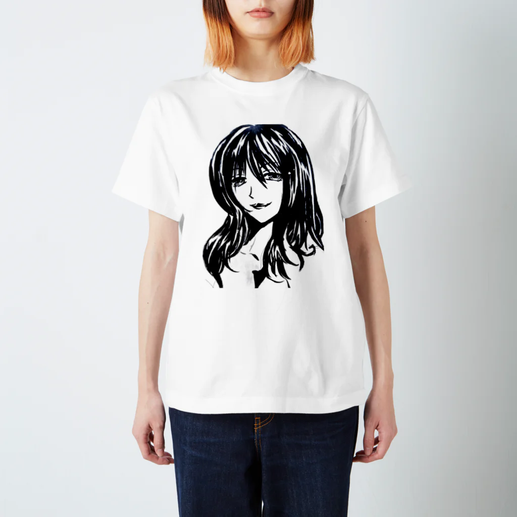 ごろにゃんの微笑みの美女 Regular Fit T-Shirt