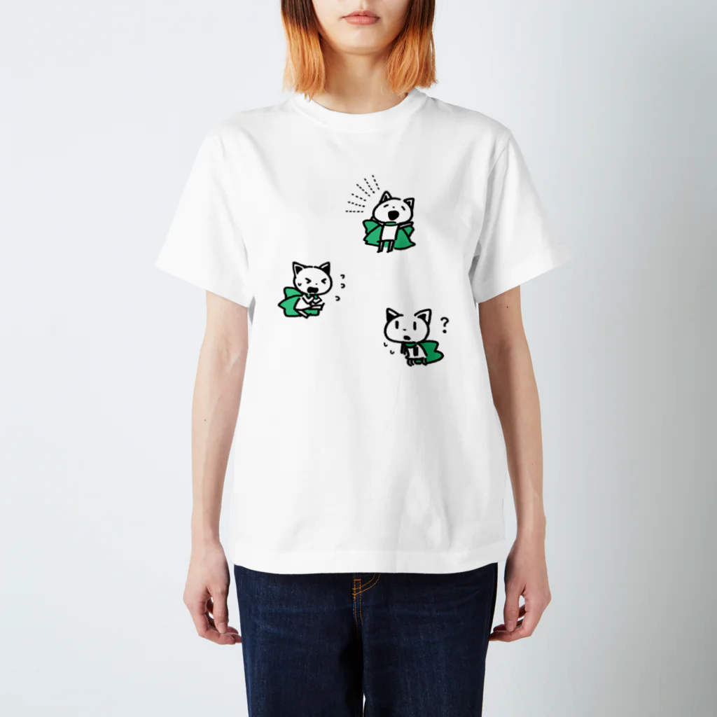 まるともいのねこ・スリーT スタンダードTシャツ