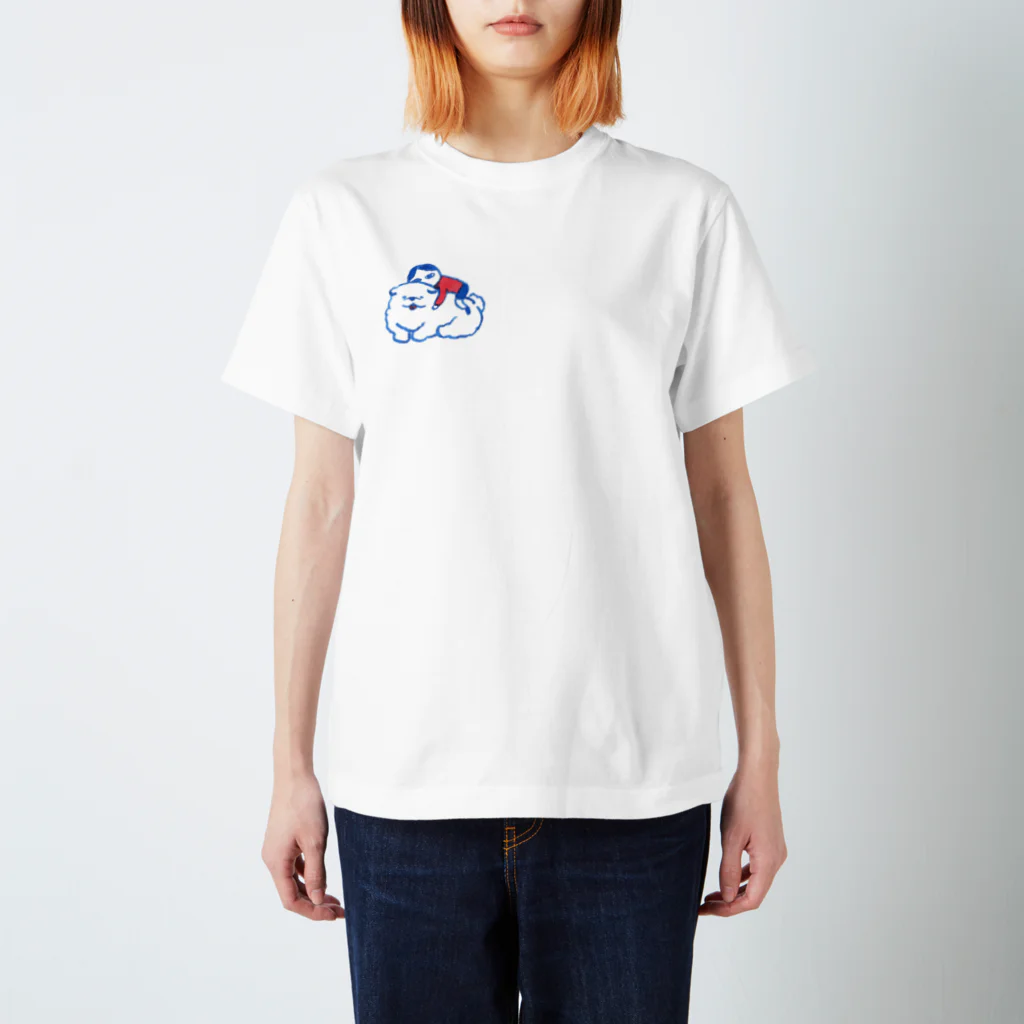 桜のチャウチャウ Regular Fit T-Shirt