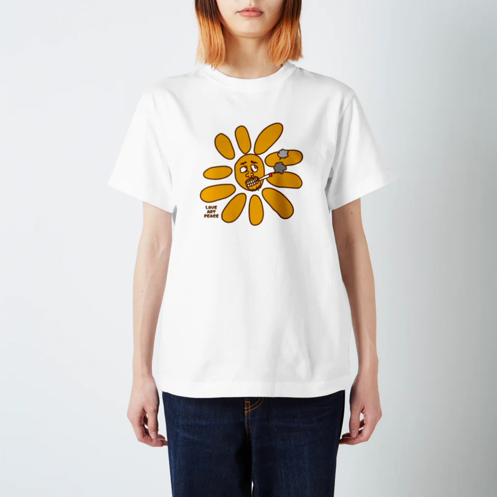 TUITATI / ツイタチのスズリのキミをてらす太陽 スタンダードTシャツ