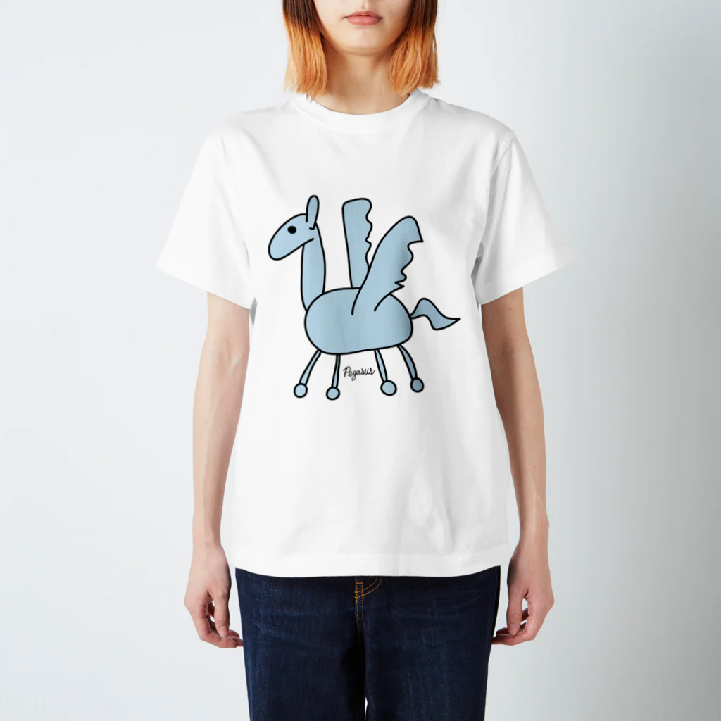 きひみハマめのペガサス（天馬） スタンダードTシャツ