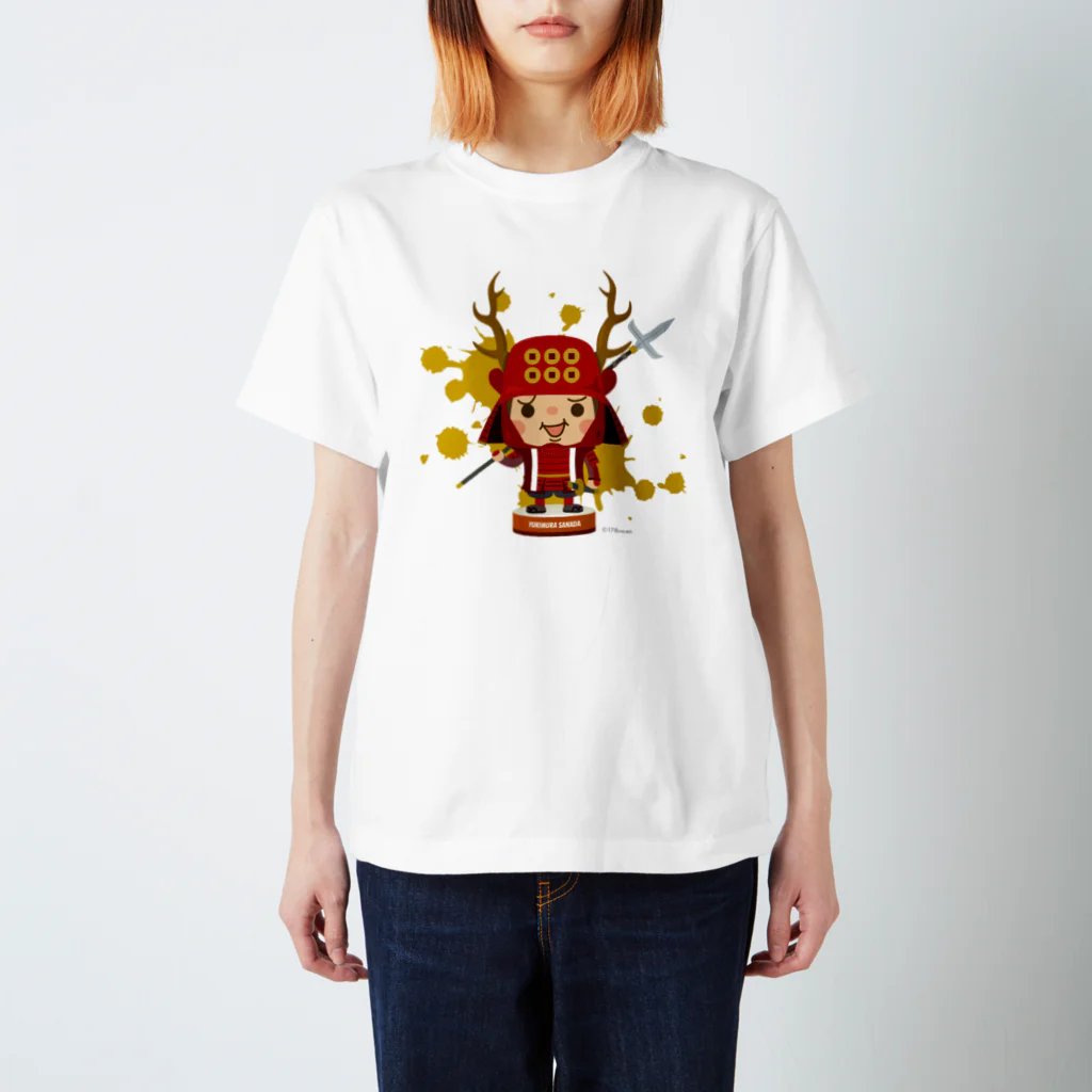 チョイコレshopのチョイコレ武将（真田幸村） スタンダードTシャツ