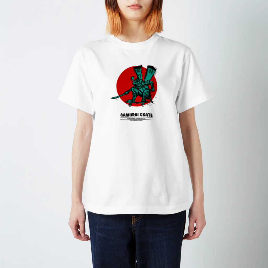 KoichiroHiejimaのSAMURAI SKATE Regular Fit T-Shirt