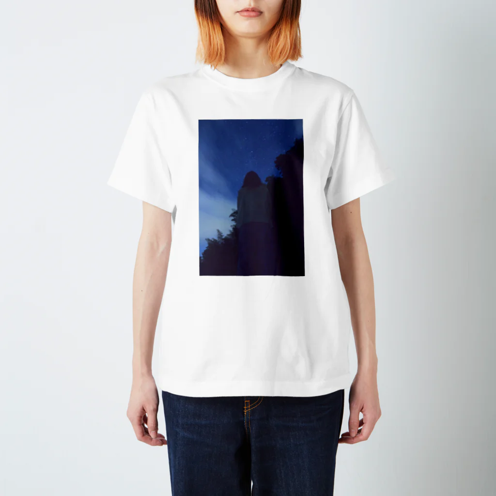 matsunomiの妹と星空の写真 Regular Fit T-Shirt