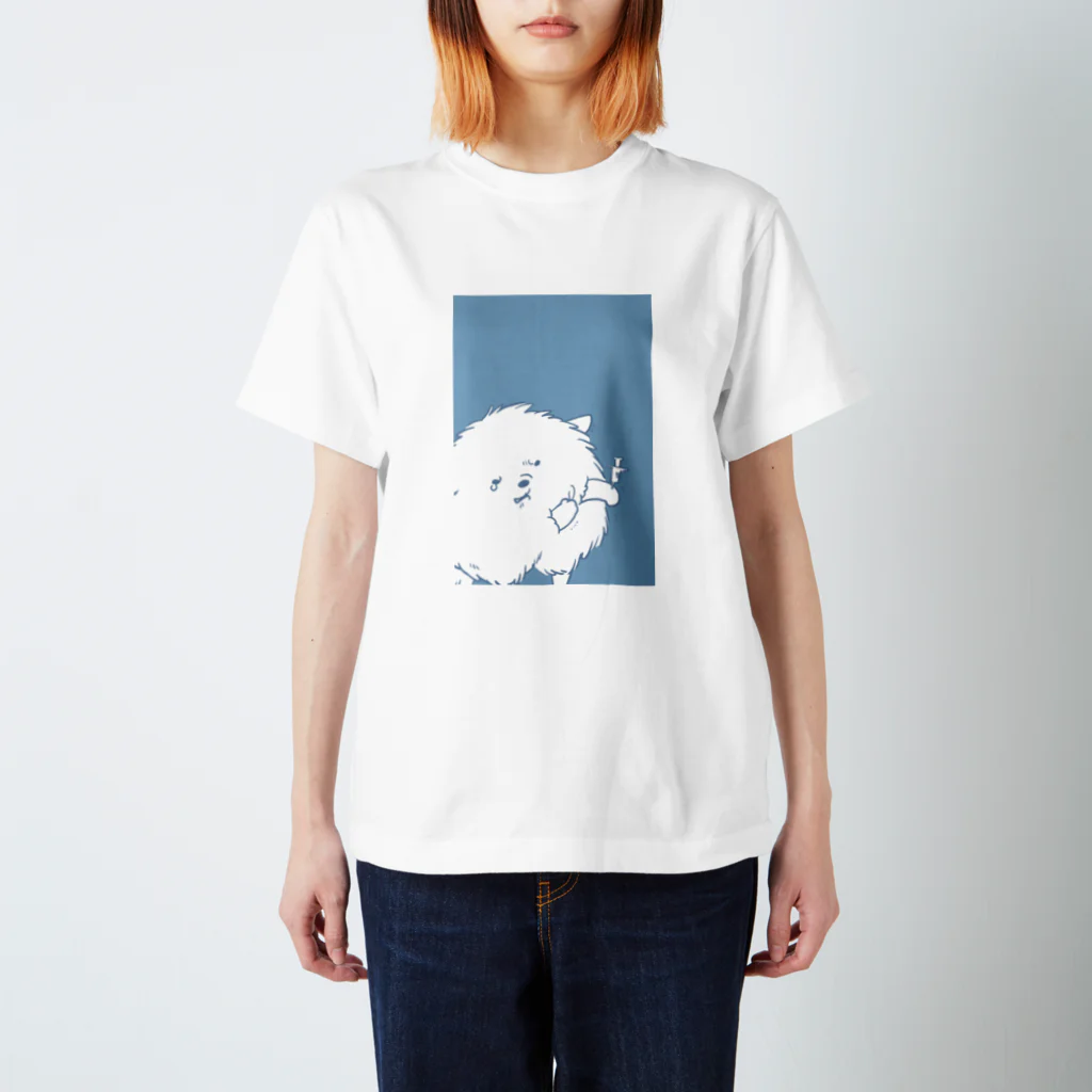 ごまのやのワクチンポメラニアン Regular Fit T-Shirt