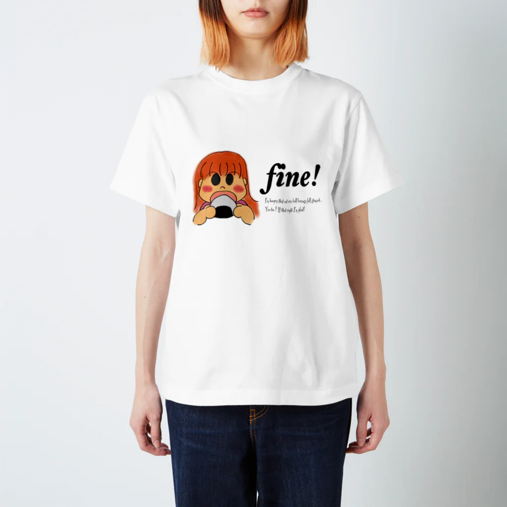 きむきむのfine! Regular Fit T-Shirt